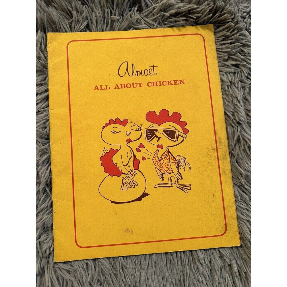 Foster Farms 1960s Almost All About Chicken Vintage Booklet / Pamphlet